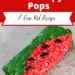 Watermelon Rice Krispy Pops {Fun Kid Recipe}