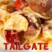 Tailgate Pierogies with Kielbasa, Bacon, and Onions