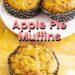 Apple Pie Muffins {Easy Muffin Recipe With Leftover Pie}