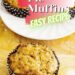 Apple Pie Muffins {Easy Muffin Recipe With Leftover Pie}