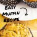 Apple Pie Muffins {Easy Muffin Recipe With Leftover Pie}