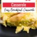 Bacon and Egg Casserole {Breakfast Casserole With Bacon}