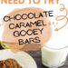 Chocolate Caramel Gooey Bars {Easy Cake Mix Bar Cookies}