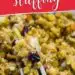 Cranberry Walnut Stuffing {Simple Stuffing Recipe}