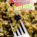 Cranberry Walnut Stuffing {Simple Stuffing Recipe}