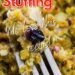 Cranberry Walnut Stuffing {Simple Stuffing Recipe}