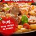 Italian Sausage and Peppers Pasta {Easy Sausage Recipe}