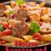 Italian Sausage and Peppers Pasta {Easy Sausage Recipe}