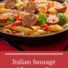 Italian Sausage and Peppers Pasta {Easy Sausage Recipe}