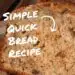Pear Raisin Bread {Simple Quick Bread Recipe}