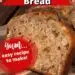 Pear Raisin Bread {Simple Quick Bread Recipe}