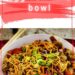 Pork Spring Roll Bowl {Simple One Dish Meal}