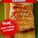 Spiced Maple Salmon {Easy Cedar Plank Salmon}