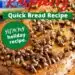 Chocolate Raspberry Bread {Double Chocolate Quick Bread}