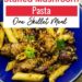 Sausage Stuffed Mushrooms Pasta {Easy One Skillet Meal}