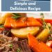 Slow Cooker Cajun Pot Roast {Easy Pot Roast Recipe}