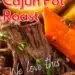 Slow Cooker Cajun Pot Roast {Easy Pot Roast Recipe}