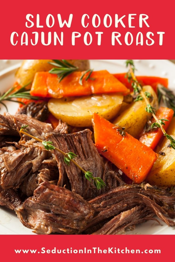 Slow Cooker Cajun Pot Roast {Easy Pot Roast Recipe}