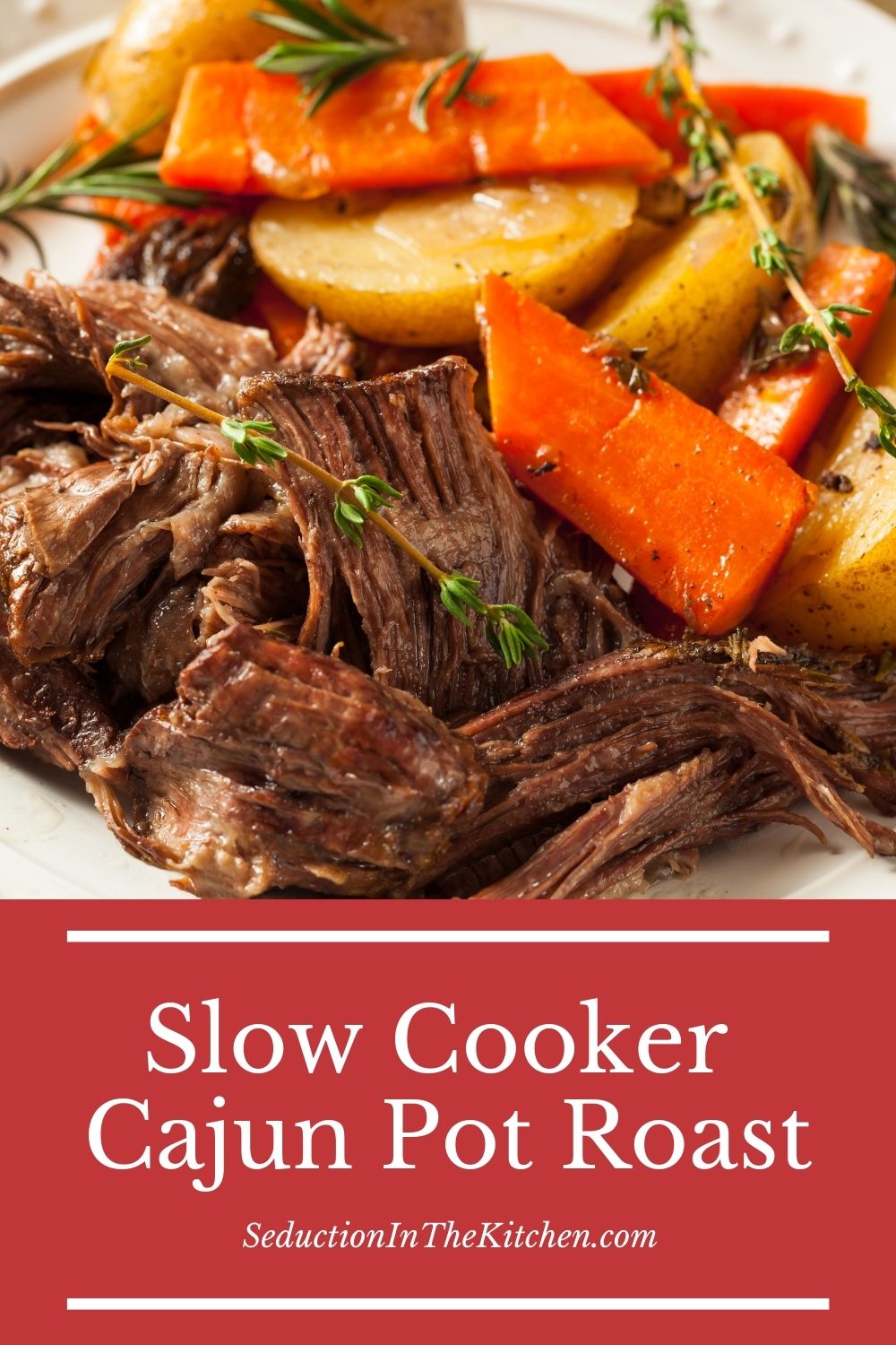 Slow Cooker Cajun Pot Roast {Easy Pot Roast Recipe}