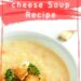 Slow Cooker Cheese Soup {Easy Velveeta Cheese Recipe}