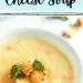 Slow Cooker Cheese Soup {Easy Velveeta Cheese Recipe}