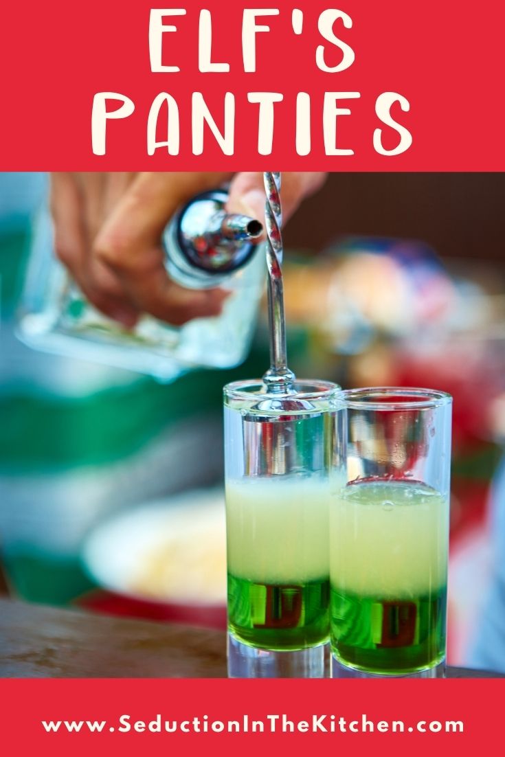 Elf's Panties {Fun Christmas Vodka Cocktail}