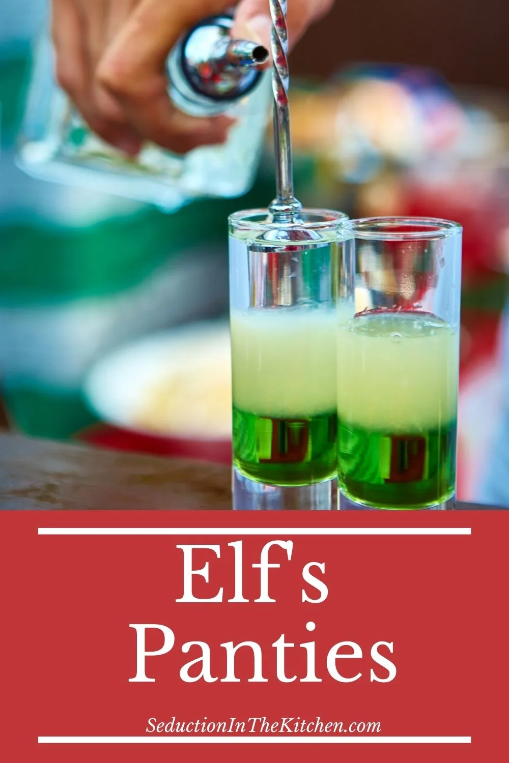 Elf's Panties {Fun Christmas Vodka Cocktail}