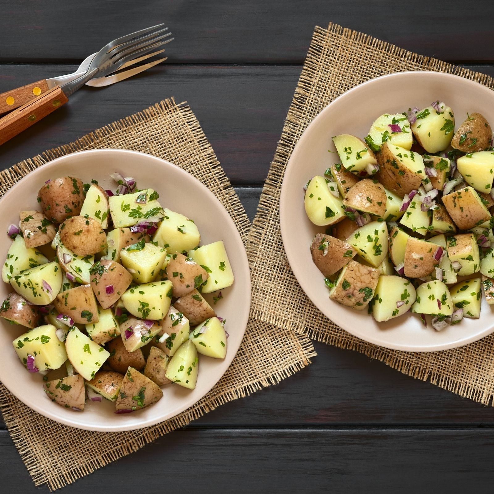 Lemon Dill Potato Salad {No Mayo Potato Salad}