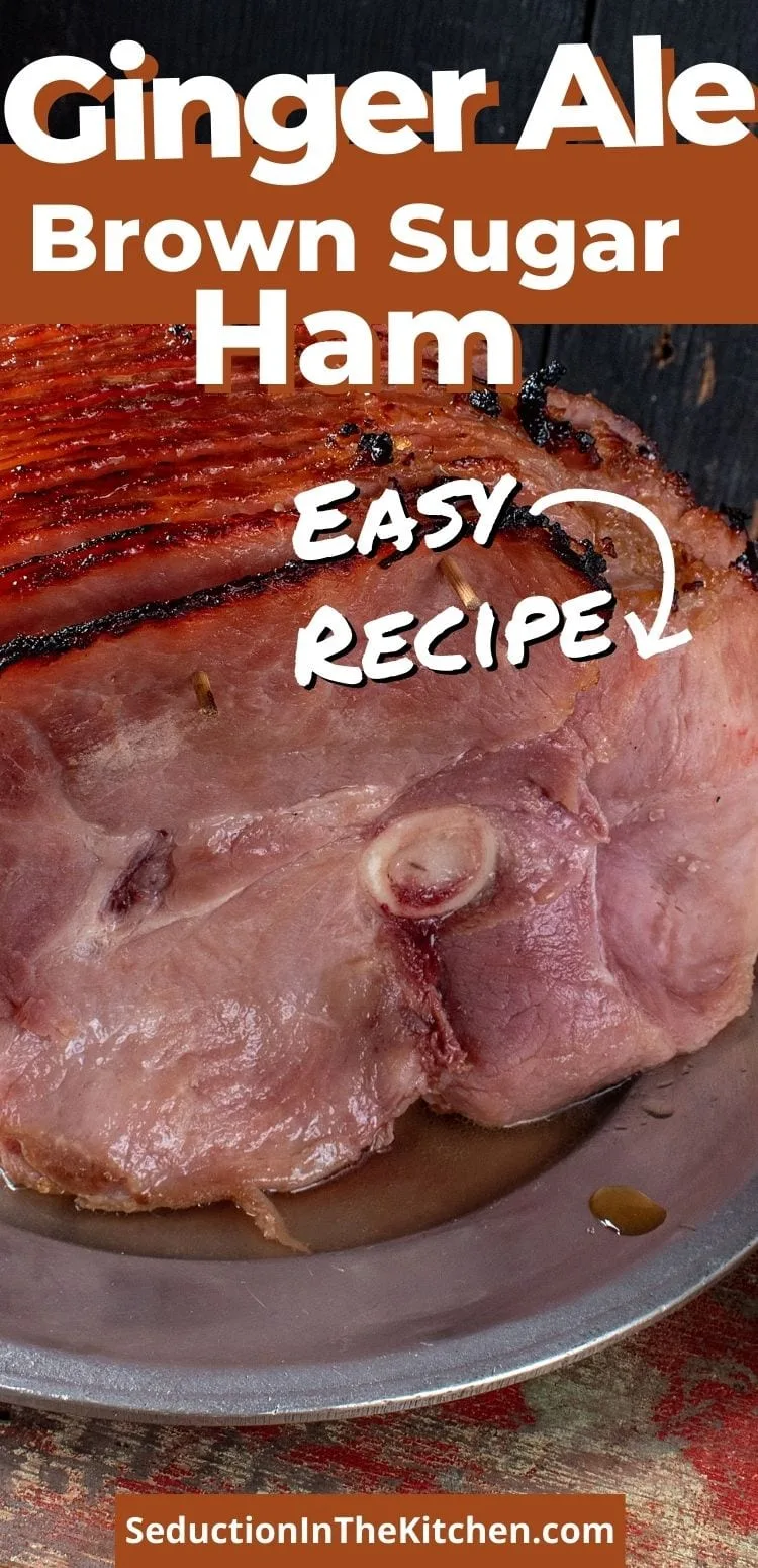 Smoked Holiday Ham with Pineapple Ginger Ale Glaze Recipe