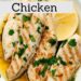 Lemon Garlic Chicken {Easy Grilled Breast Chicken Recipe}