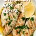 Lemon Garlic Chicken {Easy Grilled Breast Chicken Recipe}