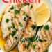 Lemon Garlic Chicken {Easy Grilled Breast Chicken Recipe}