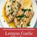 Lemon Garlic Chicken {Easy Grilled Breast Chicken Recipe}