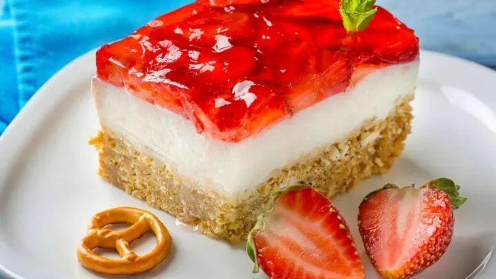 Strawberry Pretzel Salad